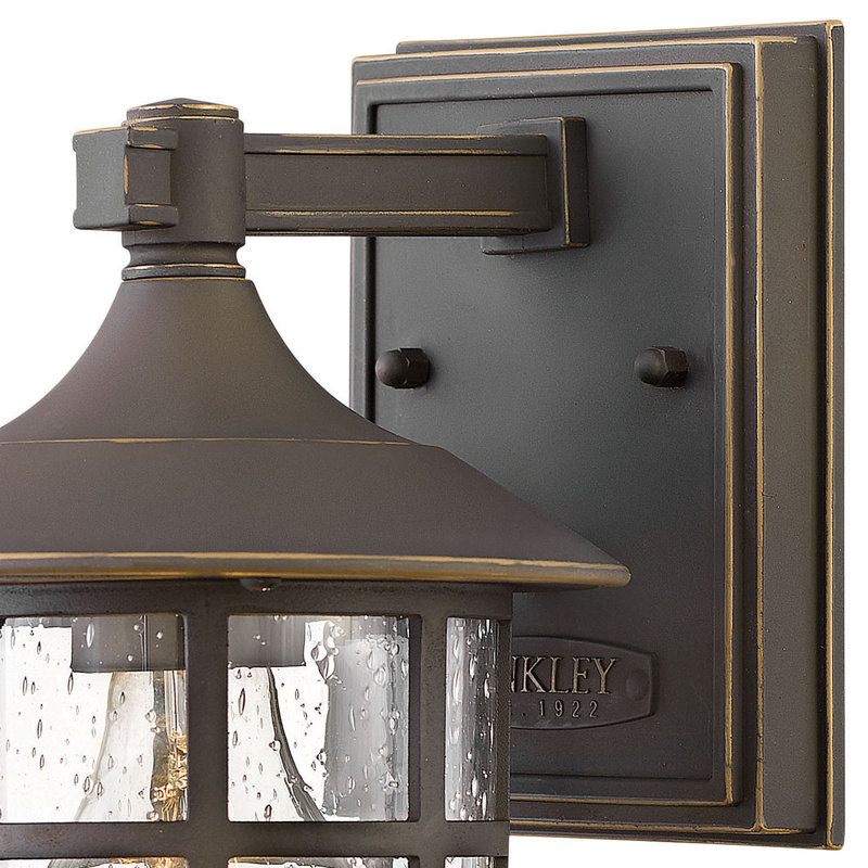 Freeport Outdoor Wall Lantern, Rubbed Bronze