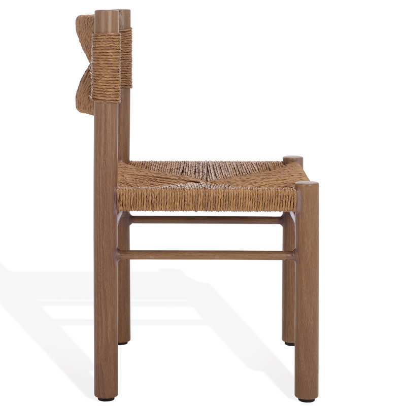 Romona Rattan Weaving Outdoor Dining Chair, Brown