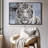 " Endangered White Tiger Canvas Print "-101457047