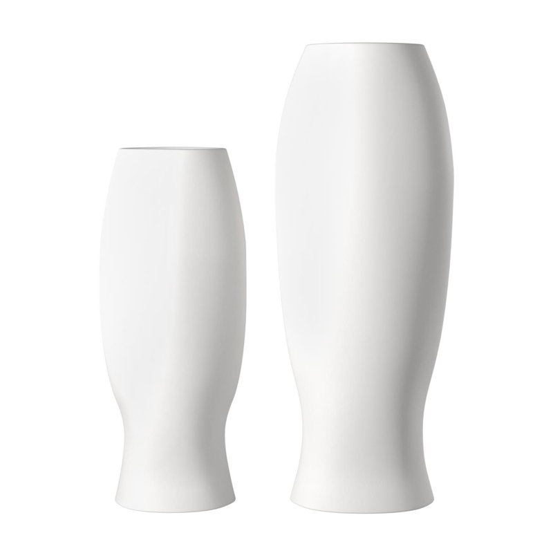 Ensemble de 2 vases en céramique Allysan