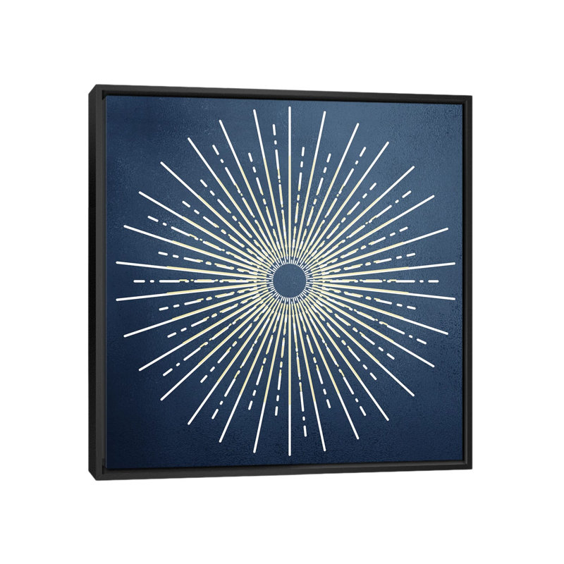 Blue Burst by Kimberly Allen - Print on Canvas