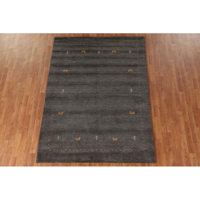 Tapis tribal Gabbeh 5 x 8