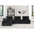 Comfortable Velvet Modular Sofa