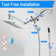 Rain Dual Shower Head 2.5 GPM GPM