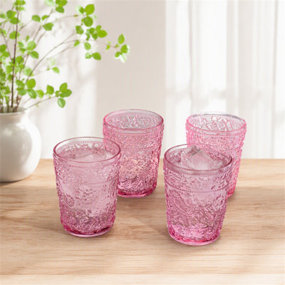 Acrylic Glasses Drinking Set of 4  (13oz)