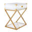 Table de bout avec rangement Aisa