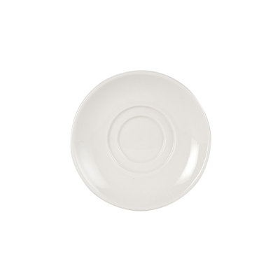Commercial Dishwasher Safe 6.38'' Porcelain China Saucer , Set of 36