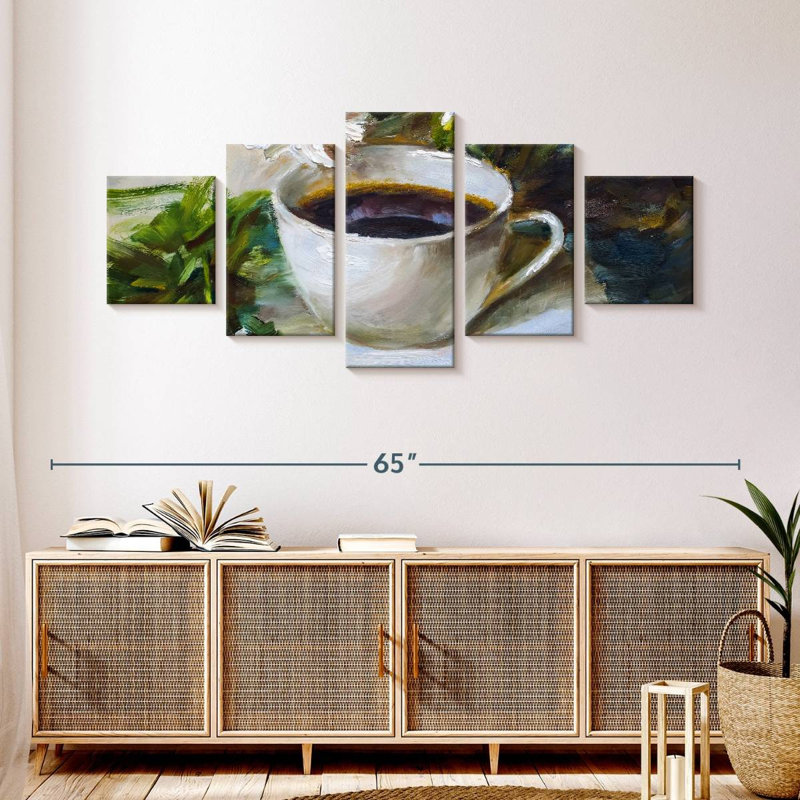 Coffee Cup, 24" H x 55" W