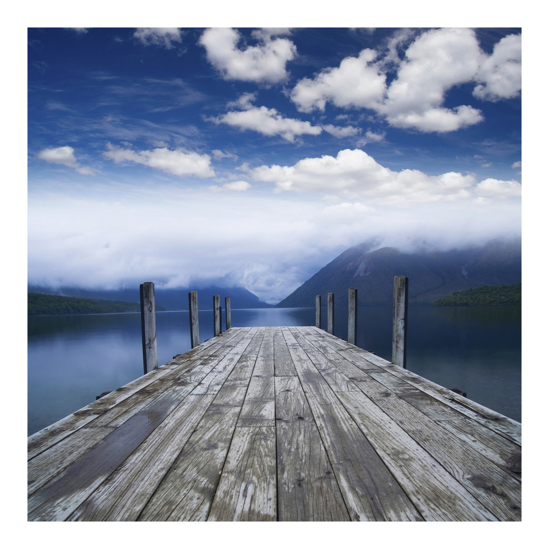 Nelson Lakes National Park 3.36m x 3.36m Textured Matte Peel & Stick Wall Mural