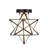 Glass Semi Flush Mount