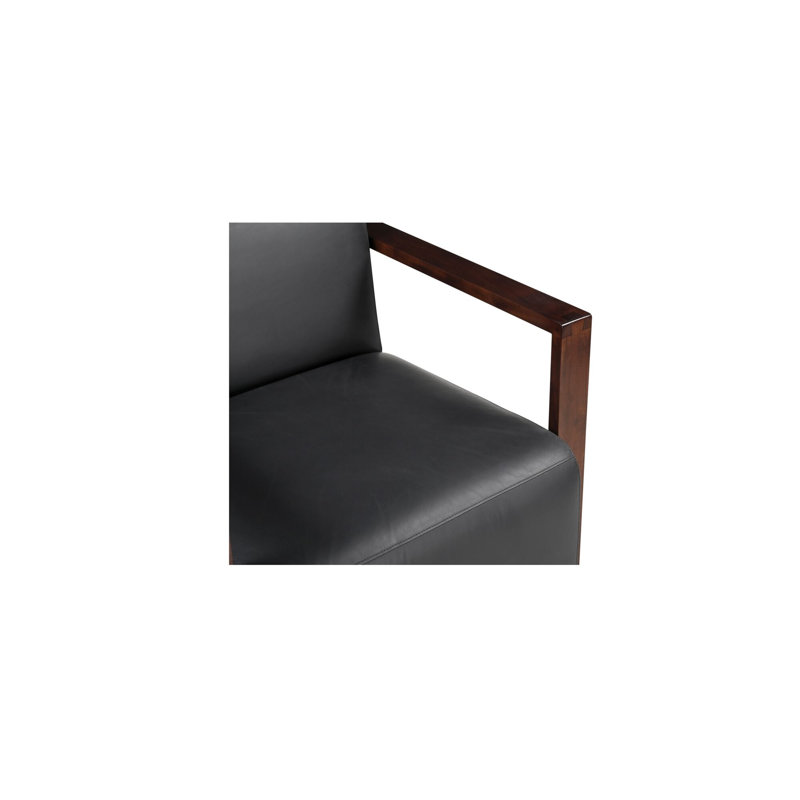 Barnes Accent Chair Tan, Black