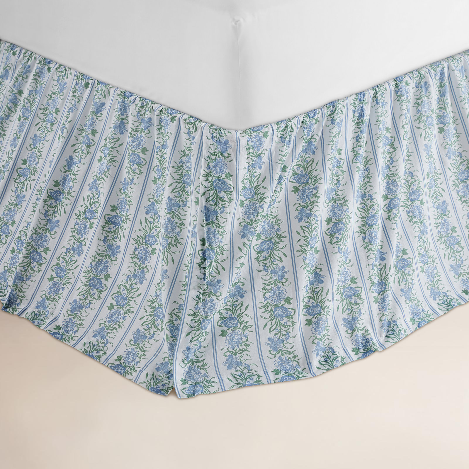 Adda Ruffled Bed Skirt, King