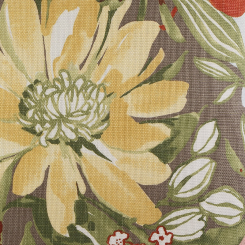 Flourish Square Pillow Cover & Insert, 24"H x 24"W