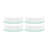 Glass Dinnerware 7.75" x 5" x h:0.75" Rectangular Clear Glass Platter (Set of 4)