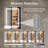 48X36inch LED Bathroom Mirror,3000-6000K Gradient Front And Backlit LED Mirror For Bathroom,3Colors Dimmable,IP54 Enhanced Anti-Fog,Hanging Plates Wall Mount Lighted Mirror(Only Mirrors, Not Cabinets)