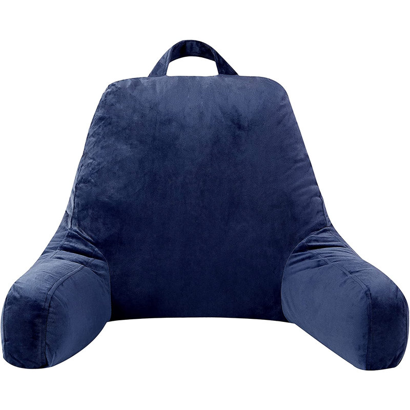 Zukowski Bed Pillow Cover & Insert, Navy