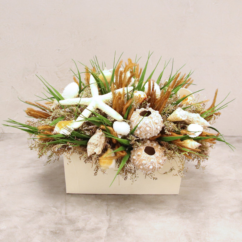 Arrangement floral coquillage