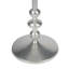 Zora Distressed Iron Pedestal Side Table-838592025