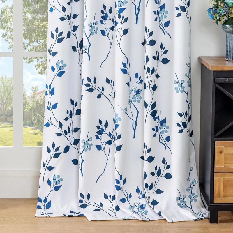 Blackout Curtain Panel Pair, Blue