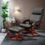 Modern Vibration Recliners, Pu Leather And Steel, Home Or Office
