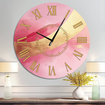 Legett I - Horloge murale abstraite en métal