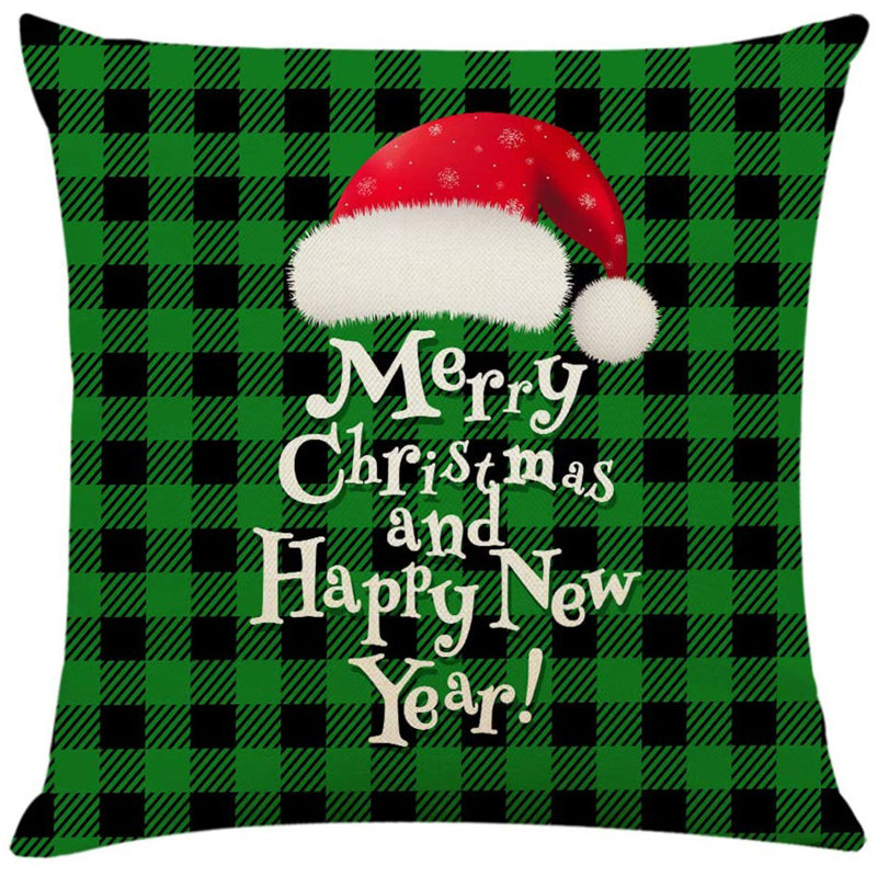18x18" Christmas Pillow Covers (Set of 4)