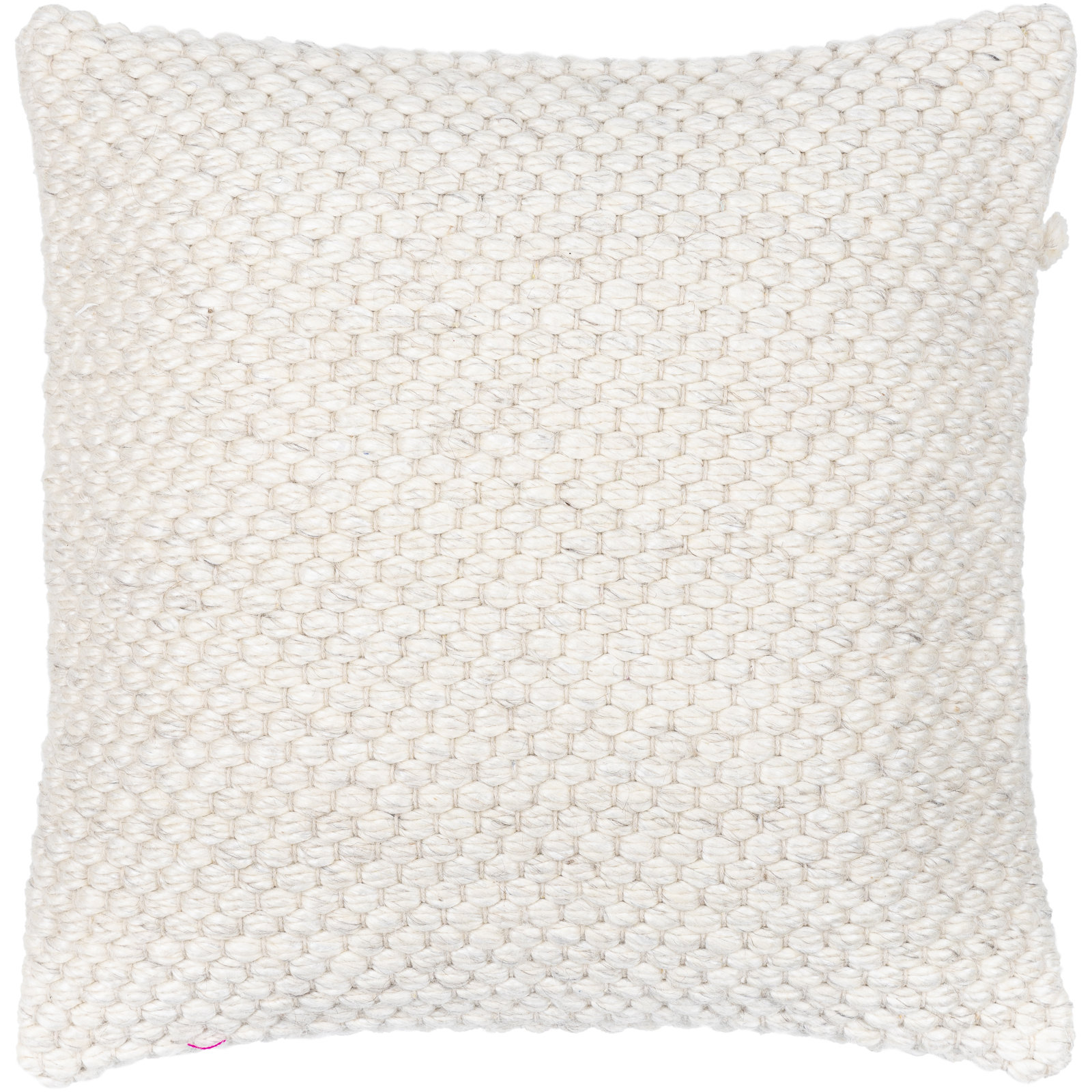 Sabirah Cotton Throw Pillow, Polyester/Polyfill, 20" x 20"