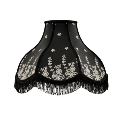 Royal Designs, Inc. Victorian Scalloped Fringe Lamp Shades