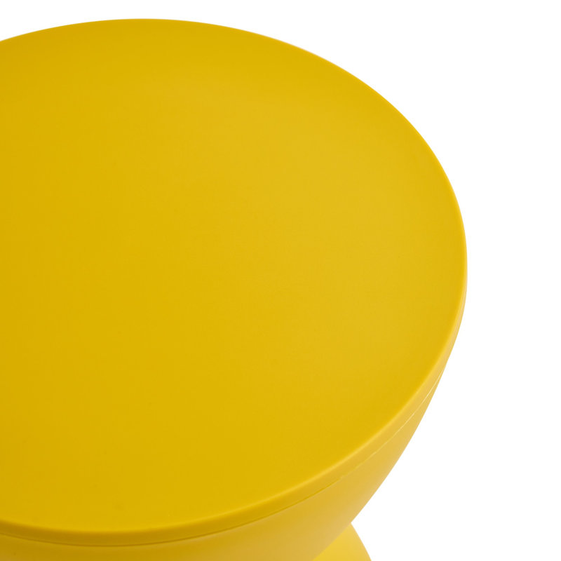 Table de bout Stoltenberg, Jaune, H 17,7 po x L 11,8 po x l 11,8 po