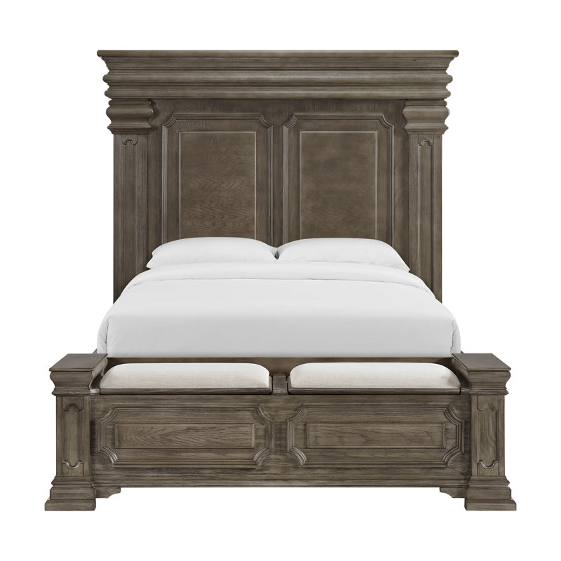 One Allium Way® Aikeem Queen Storage Bed In Grey