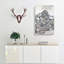 High Mountain by Wang Yuanqi - Wrapped Canvas Painting-55304437