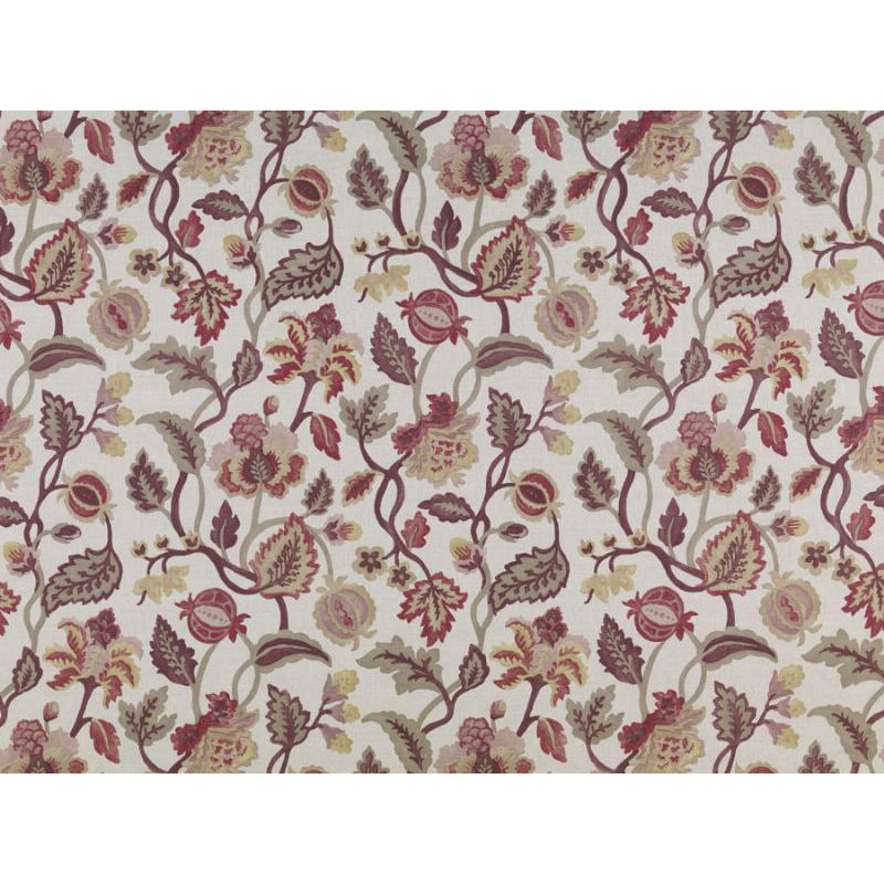 Tissu majorca Dorsoduro, Groseille