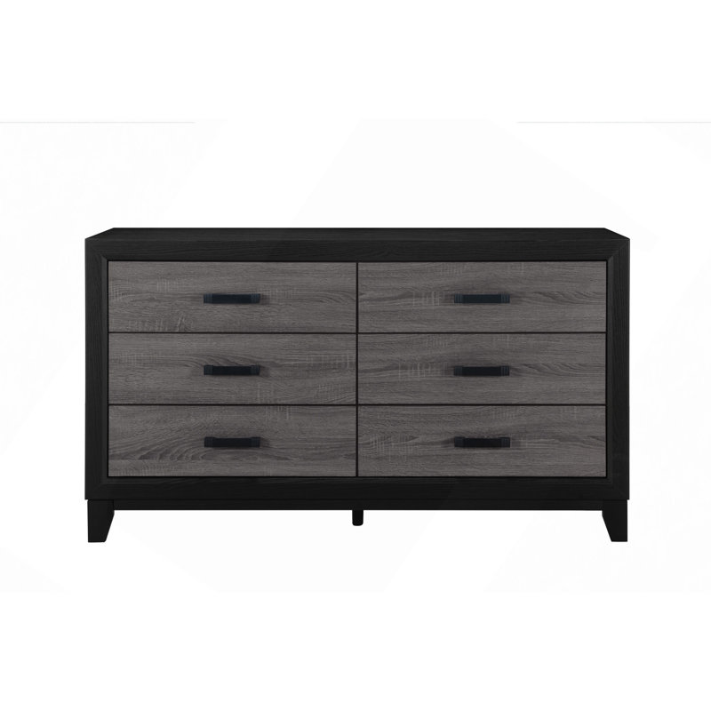 Commode à tiroir, noir Soluto
