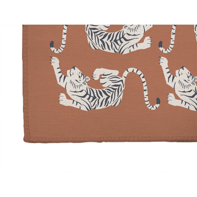 Hey Tiger Area Rug, Runner 2'6" x 8'