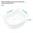 Modern Ceramic Vessel Bathroom Sink - 15.5"X13.66", White, Stain , Fresh Contemporary Appeal