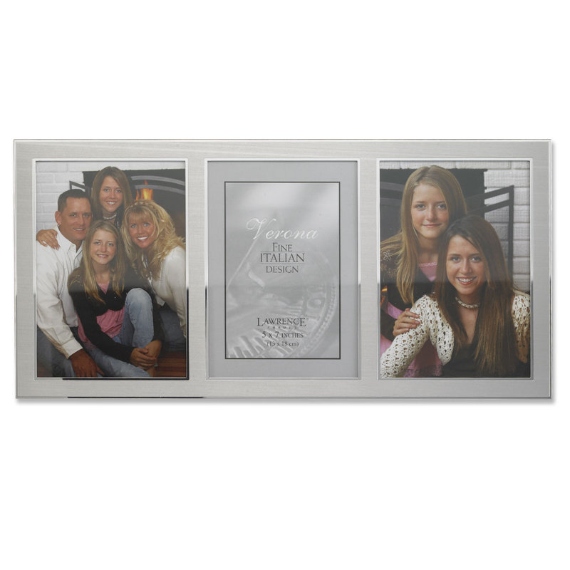 Londonshire Silver Collage Picture Frame, 5" x 7"