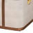 Minhtri Baxton Studio Brenner Modern Transitional Beige Faux Shagreen Storage Trunk