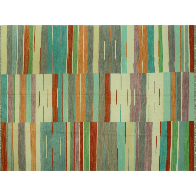 Brannick Wool Striped Indoor Rug