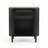 Cord End Table with Storage Drawer and Open Shelf Nightstand for Living Room, Bedroom-1099541400