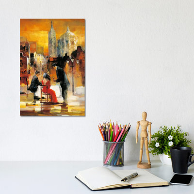 Romance II by Willem Haenraets - Wrapped Canvas Painting