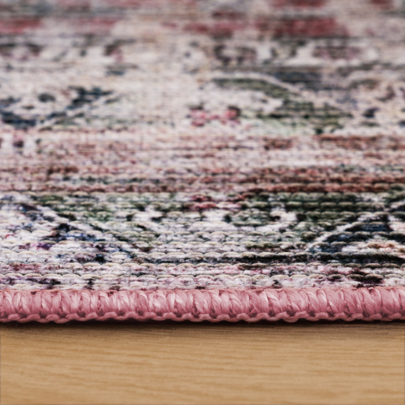 Solvey Oriental Area Rug, Rectangle 60 x 100cm