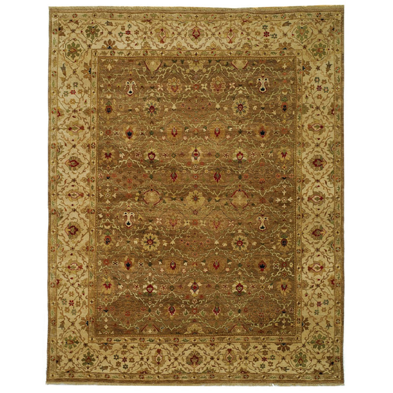 Tapis brun Bischof Old World, Rectangle 12 pi x 15 pi