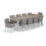 Travira Outdoor 11 - Piece Dining Set with Cushions