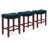 Jameson Upholstered Counter Stool with Solid Wood Frame-97430107-97430096