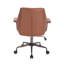 Chaise de bureau en suède MCKINLEY 01-2084672955