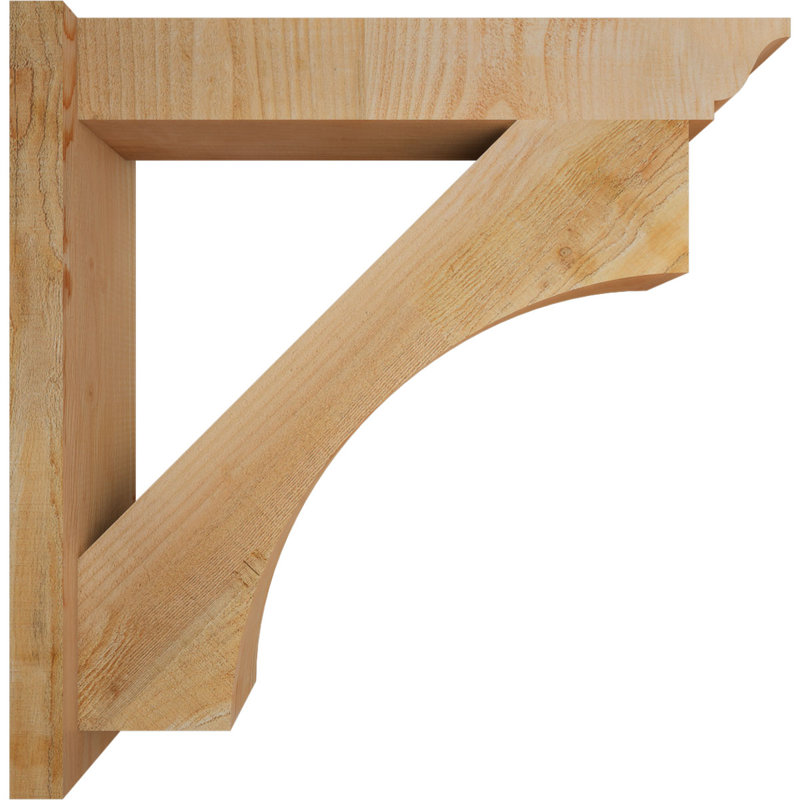 Persienne en bois Westlake, Sapin Douglas de 6 po (sciage brut), P 30 po x H 30 po