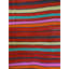 Tapis rouge en laine noué à la main de conception unique 5 pi 4 po x 7 pi 2 po années 2000 Jijim