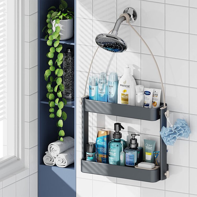 Metal Adhesive Bathroom Shelves Rebrilliant