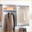 Systèmes de placard | Système d'organisation mural moderne en bois Devi, 5 unités modulaires, chêne chaud | Blanc | Bois-110335814