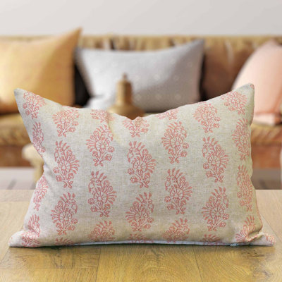 Hidcote Cushion Cover in Dusky Pink